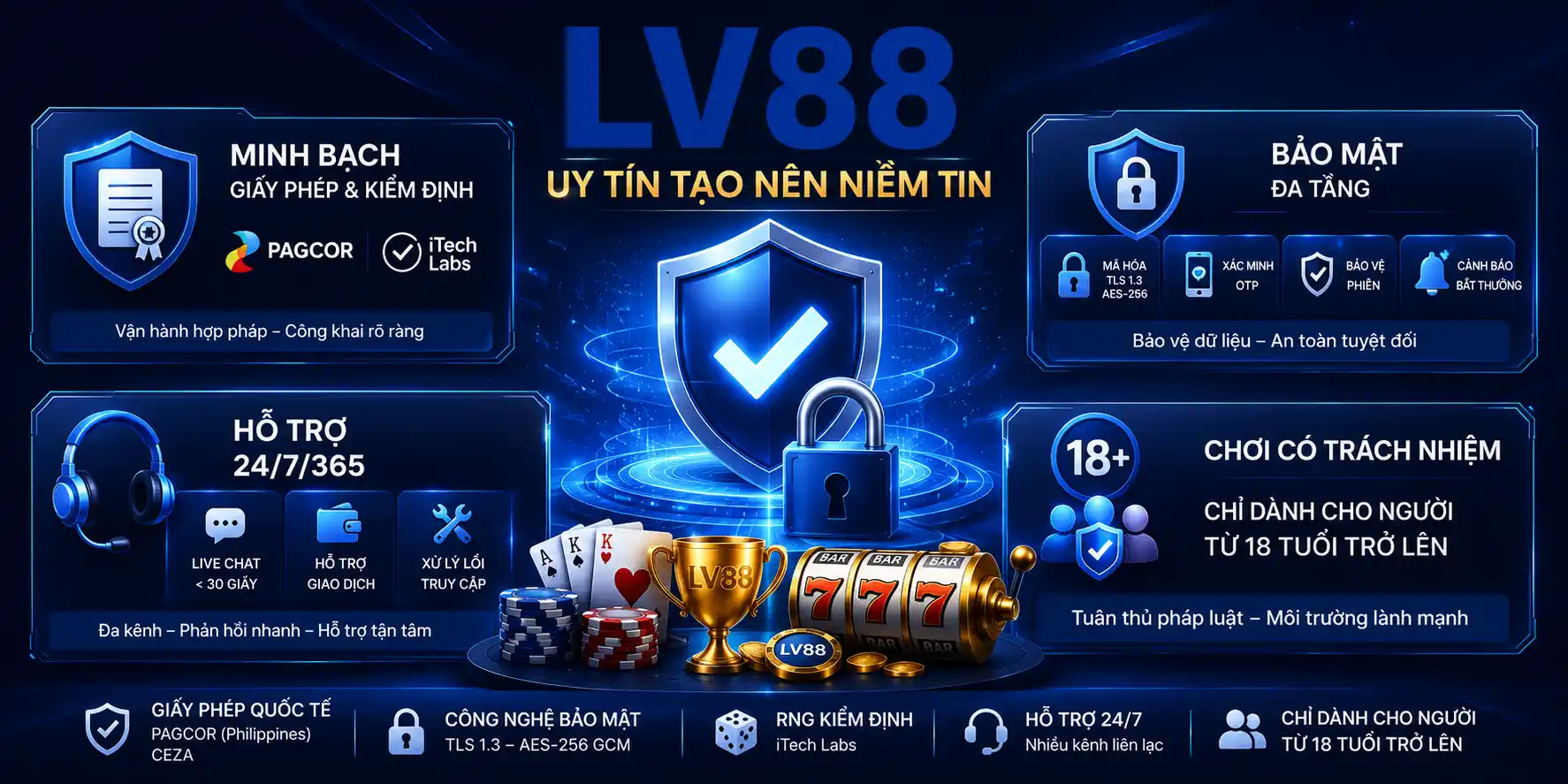 LV88 | Trang Chủ LV88.Com Chính Thức | Cá Cược Uy Tín #1 2026 13 Những Yếu Tố Tạo Nên Độ Tin Cậy Của LV88