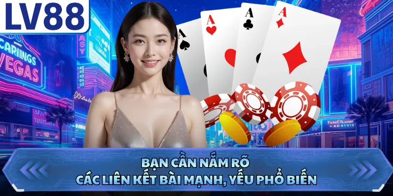 Mậu Binh LV88 - Trò Chơi Đánh Bài Đấu Trí Căng Thẳn 2 Bạn cần nắm rõ các liên kết bài mạnh, yếu phổ biến