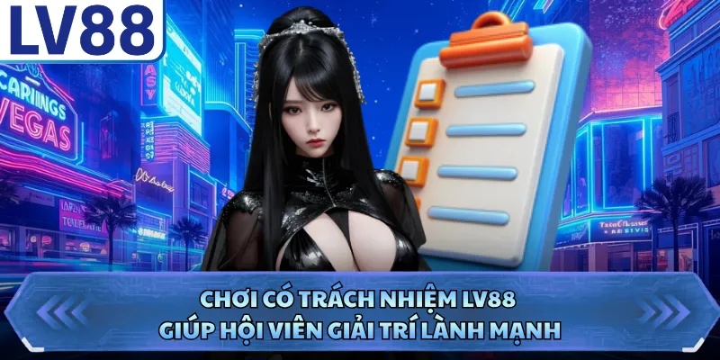 Chơi Có Trách Nhiệm LV88 1 Chơi có trách nhiệm LV88 giúp hội viên giải trí lành mạnh