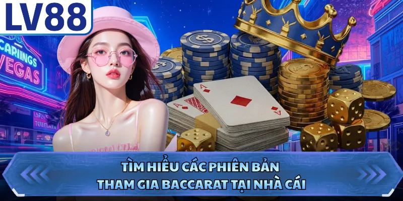 Baccarat LV88 - Trải Nghiệm Đỏ Đen Săn Thưởng Đẳng Cấp 3 Tìm hiểu các phiên bản tham gia Baccarat tại nhà cái